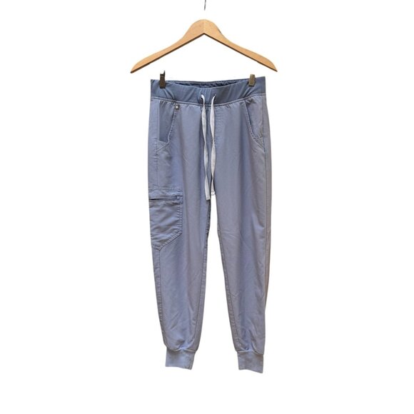 Figs Technical Collection‎ Scrub Set Top (XXS) Jogger Pants (XS) Vapor Blue - Picture 4 of 9